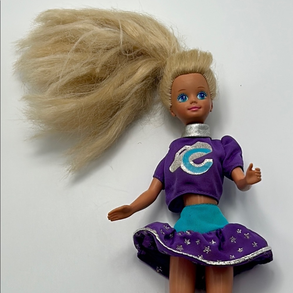 Barbie Purple and Blue Wig Extensions